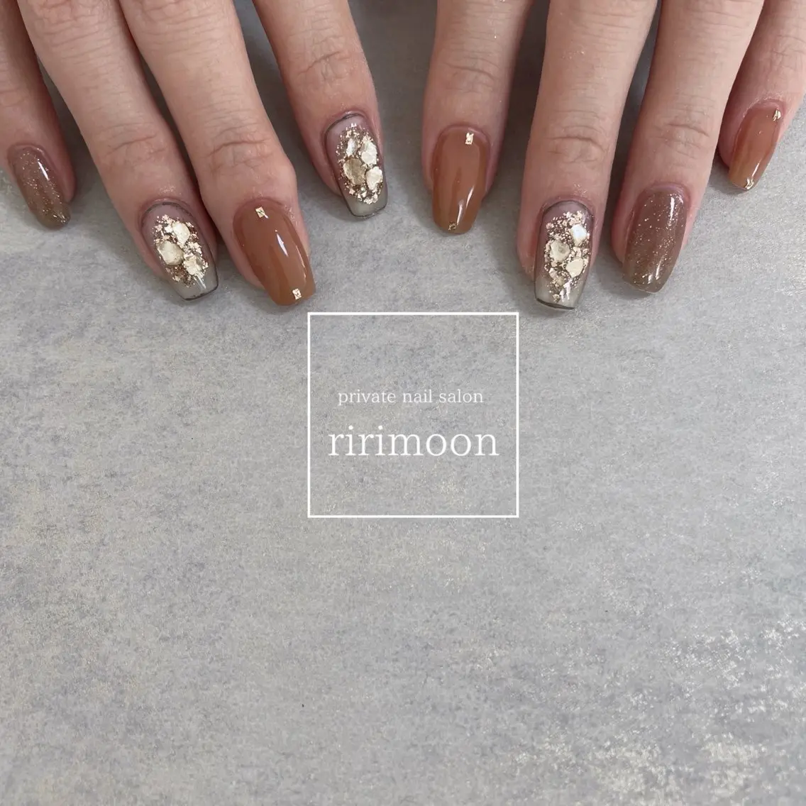 ネイル ハンドネイル ririmoon eriのネイルデザイン
