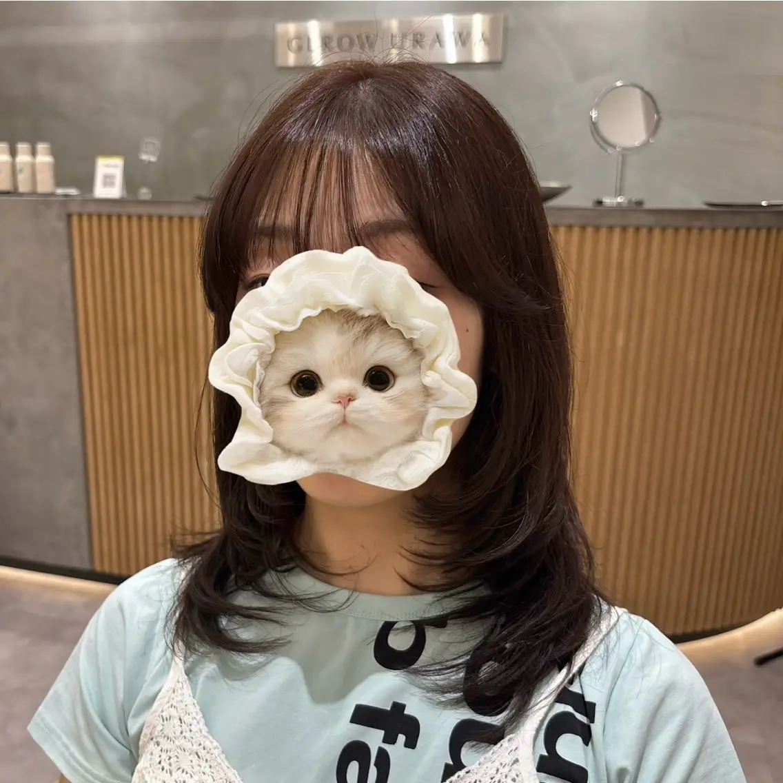 ミディアム カラー レイヤー🍀ボブ 浦和🍓YUIのヘアスタイル