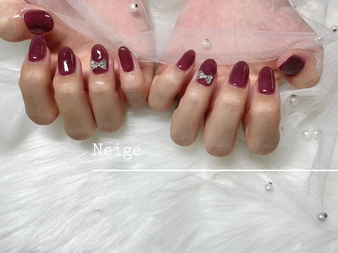 ネイル ハンドネイル Neige‪𓂃ai ＊梅津 / 松尾のネイルデザイン