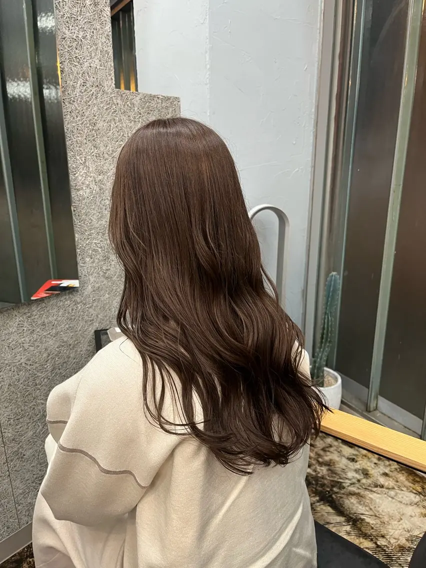 ロング カット トリートメント 🌼Kana縮毛矯正 /似合わせカット🌼のヘアスタイル