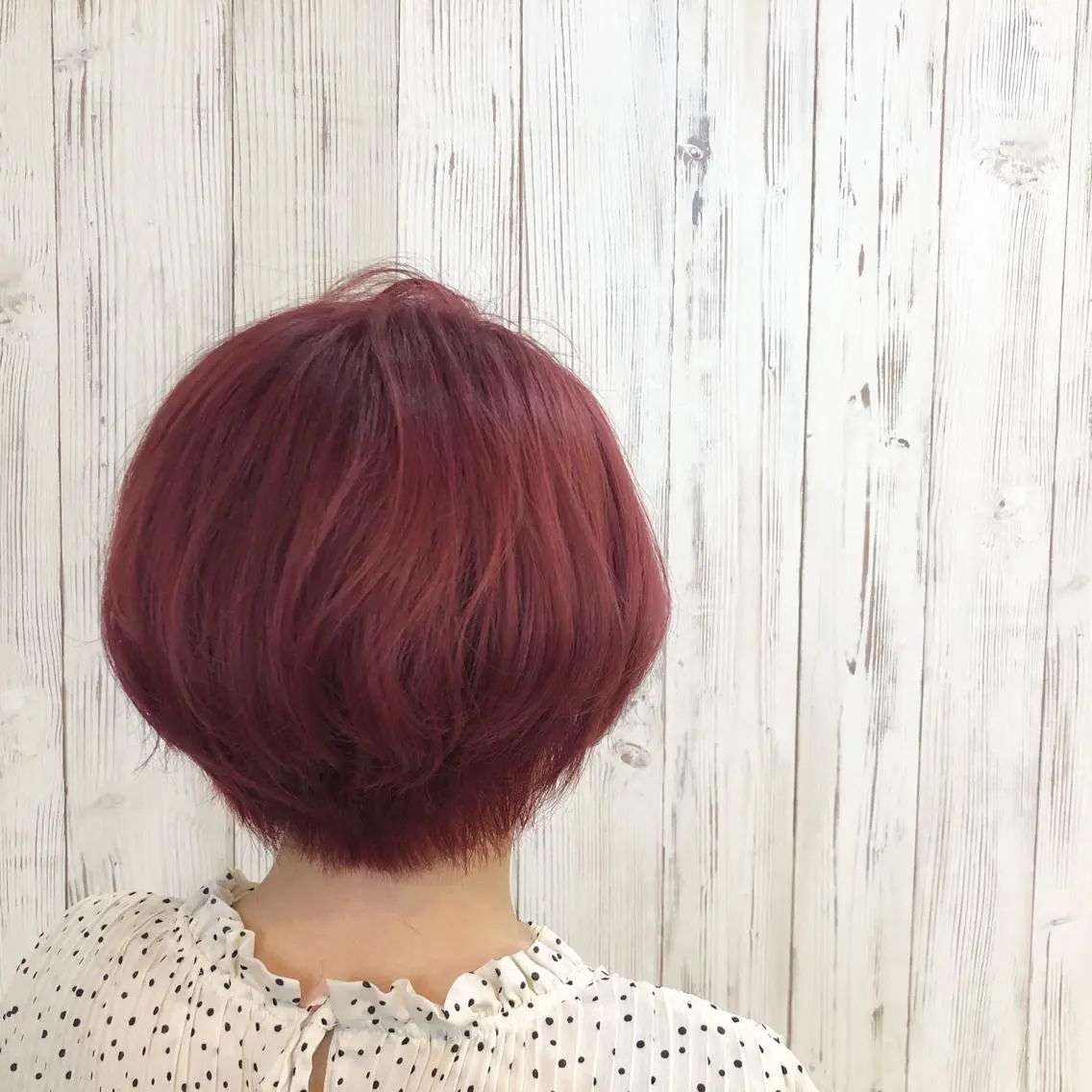 カラー ダブルカラー ピンクカラー arisa .のヘアスタイル