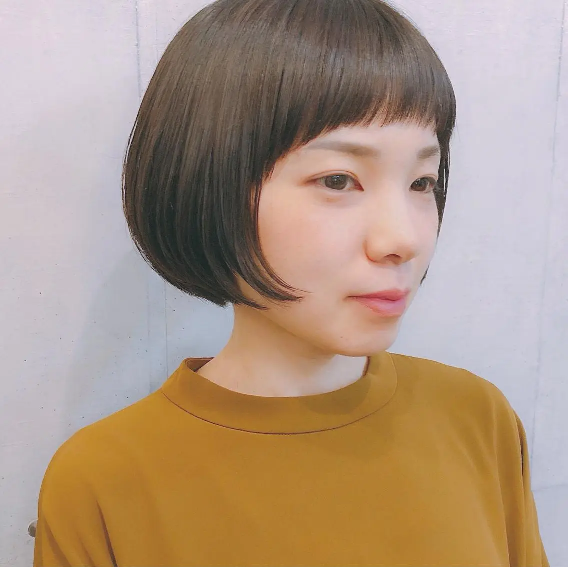 ショート ボブ 山野 稚奈のヘアスタイル