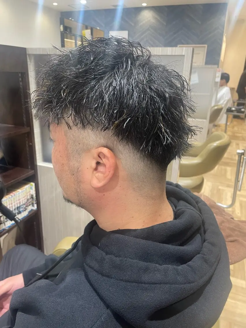 🌏メンズカット＋パーマ🌍の写真