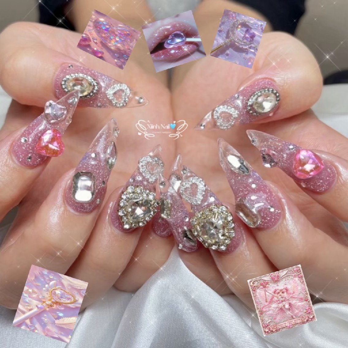 ネイル チークネイル 桜ネイル 長さ出し フットネイル ジェルネイル ハンドネイル XIINHNAIL 船橋店　馬詰ちゃんのネイルデザイン