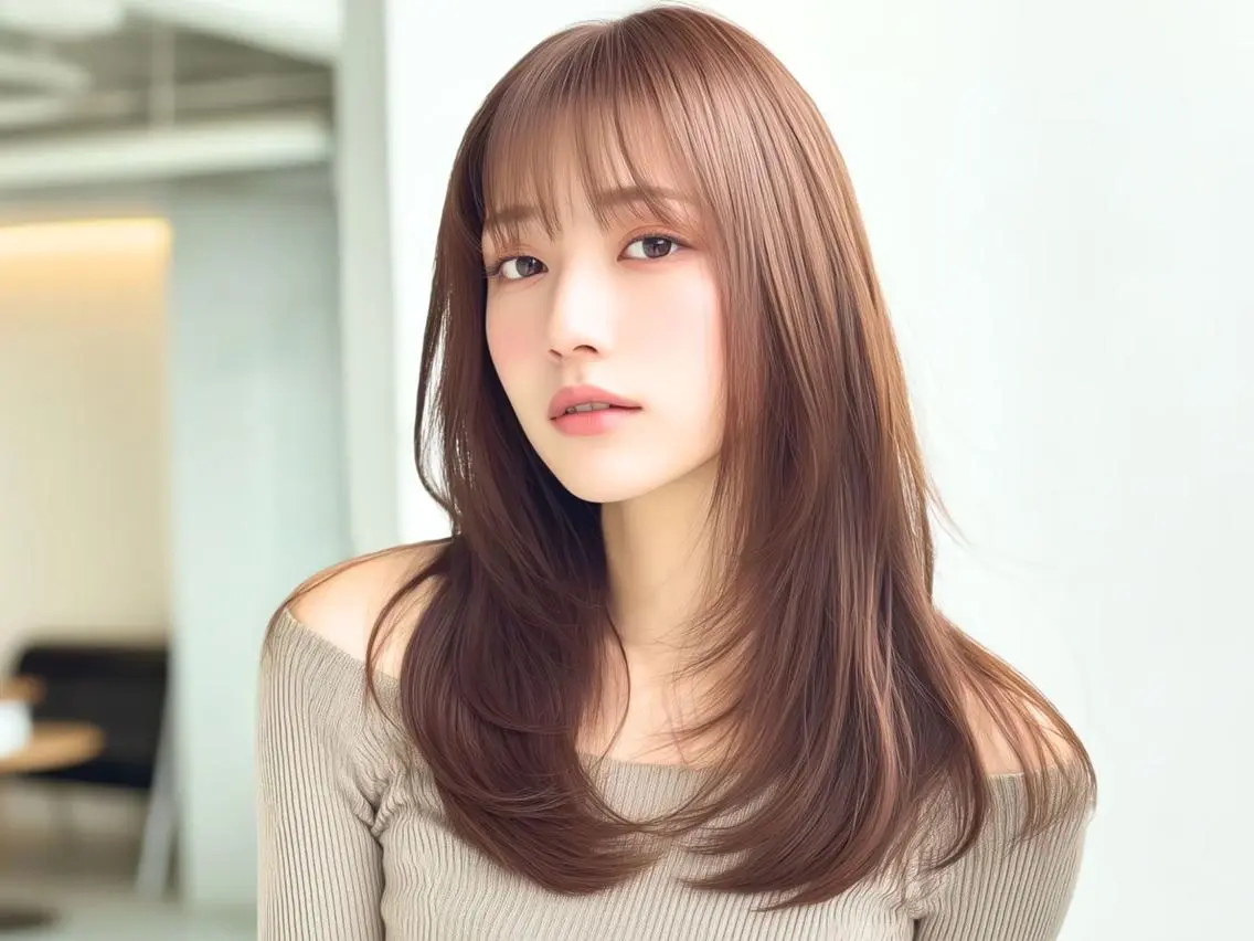 ロング 難波/ヘアカラー ルービック難波のヘアスタイル