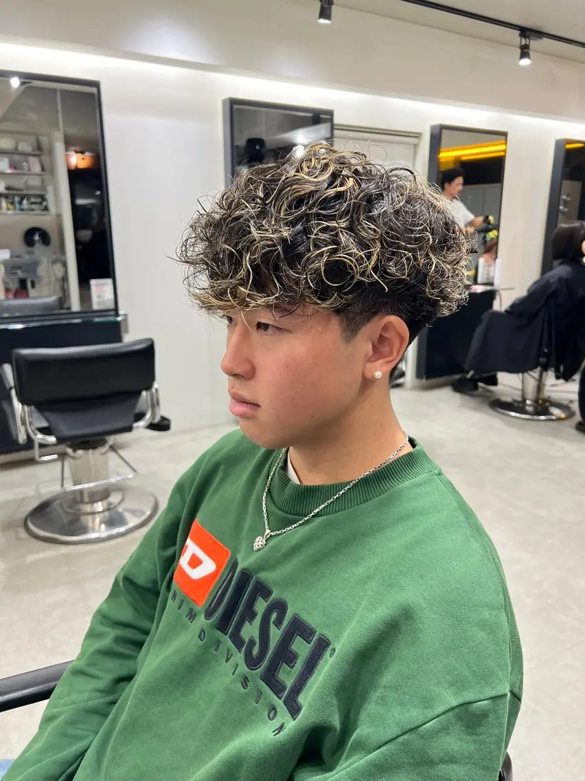 カラー パーマ メンズ fifth PARK HIN★T★のヘアスタイル