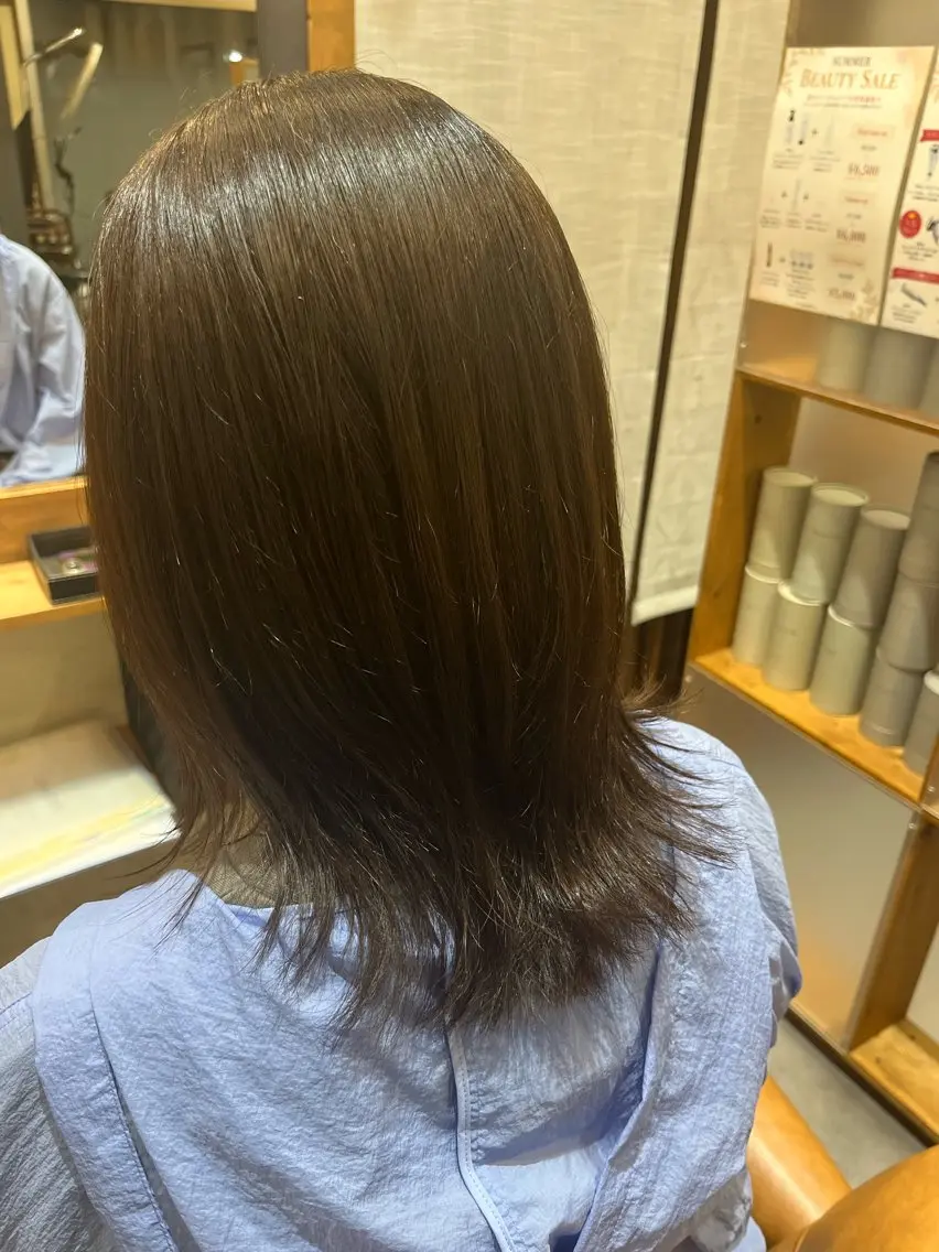 ショート カット ヘアカラー 名嘉真 美晴のヘアスタイル