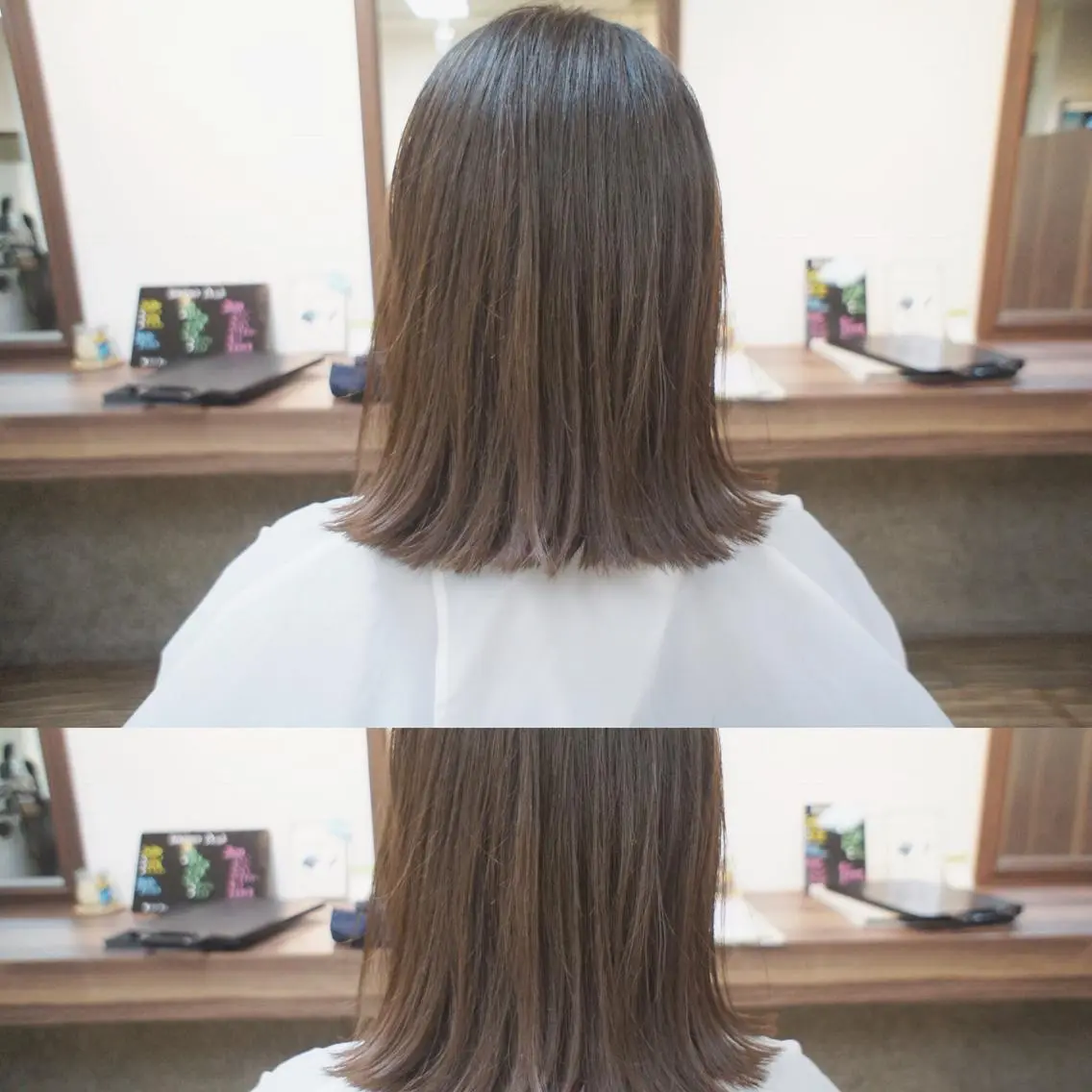 ミディアム カラー たまプラーザ駅 YAMATOのヘアスタイル