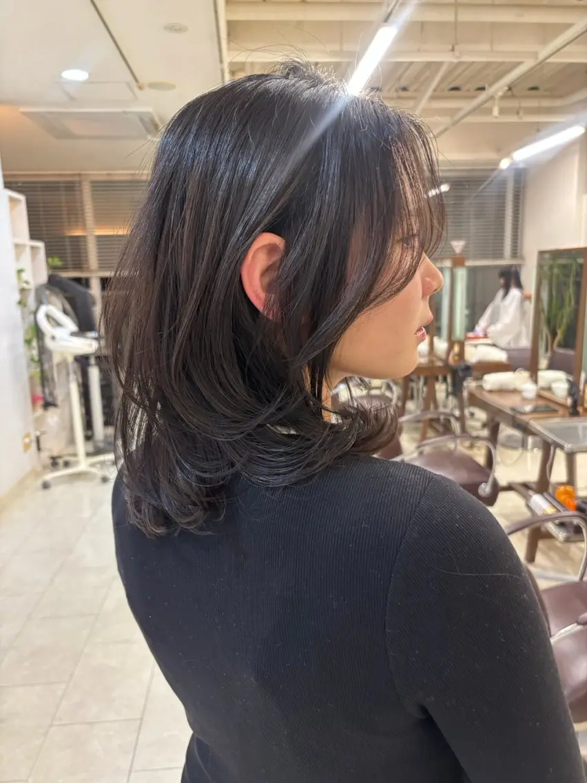 🎀透明感カラーの写真