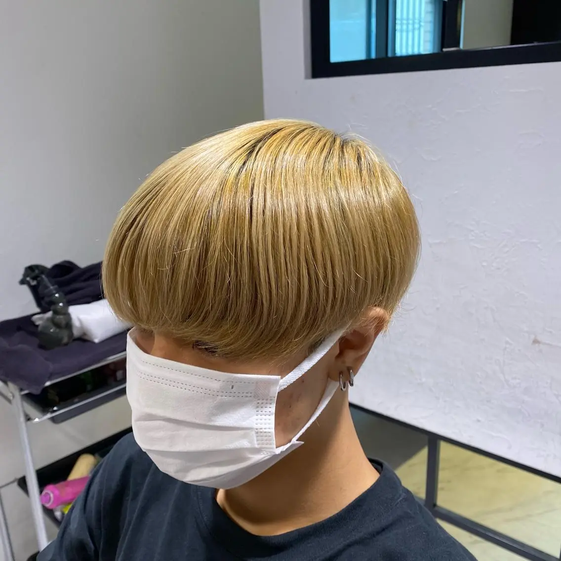セミロング カラー パーマ ヘアアレンジ メンズ キッズ ネイル マツエク・マツパ メンズの天才 ツバサのヘアスタイル