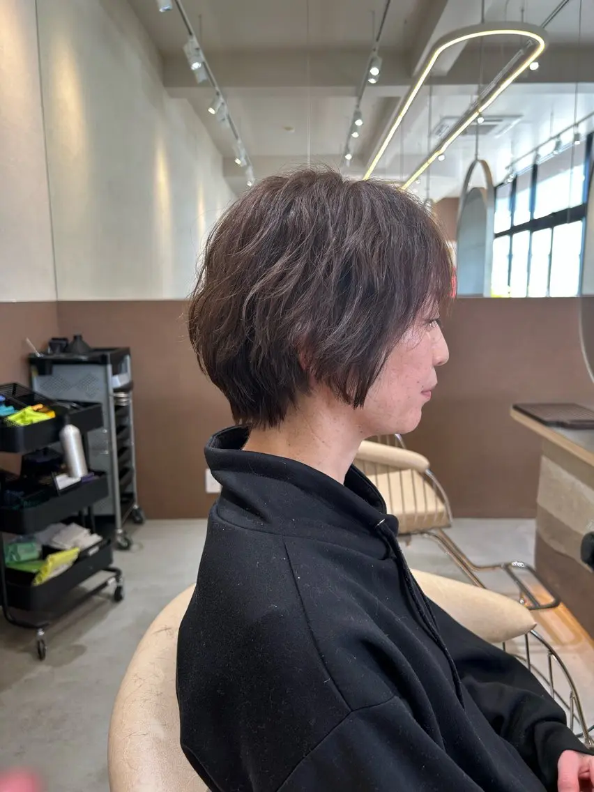 ショート ショートヘア 平田 悠馬のヘアスタイル