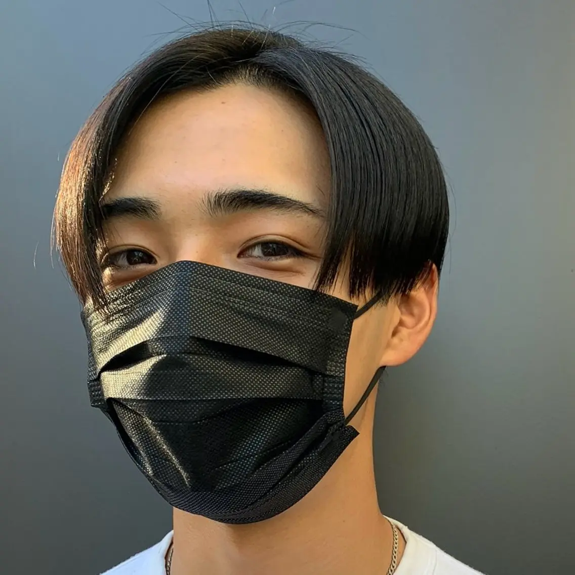 ミディアム パーマ ヘアアレンジ メンズ fifth 石川 凪のヘアスタイル