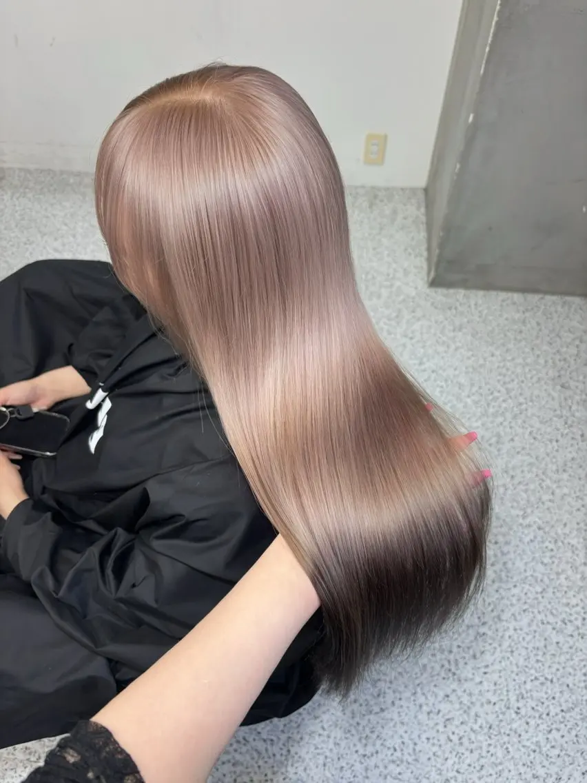 ロング ヘアカラー PELE  原宿 airiのヘアスタイル