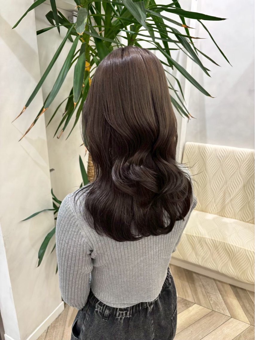 ロング カラー 艶カラー/暖色カラー ♡nami♡のヘアスタイル