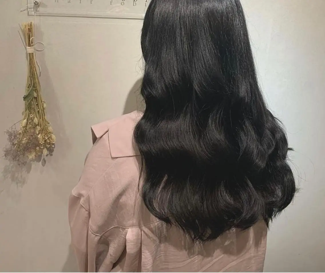 ロング ヨシンモリ ハマサキ 【店長】のヘアスタイル