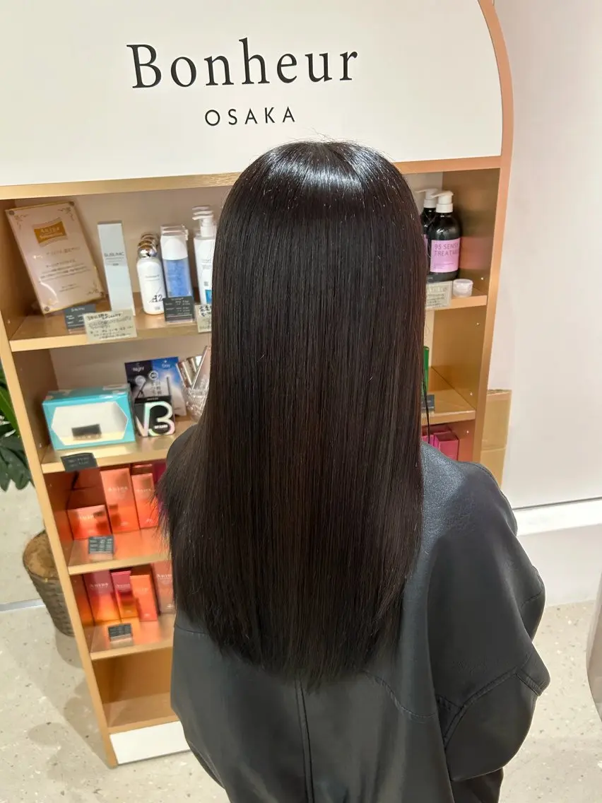 ロング パーマ 縮毛矯正 美髪職人/山村 貫太/髪質改善のヘアスタイル