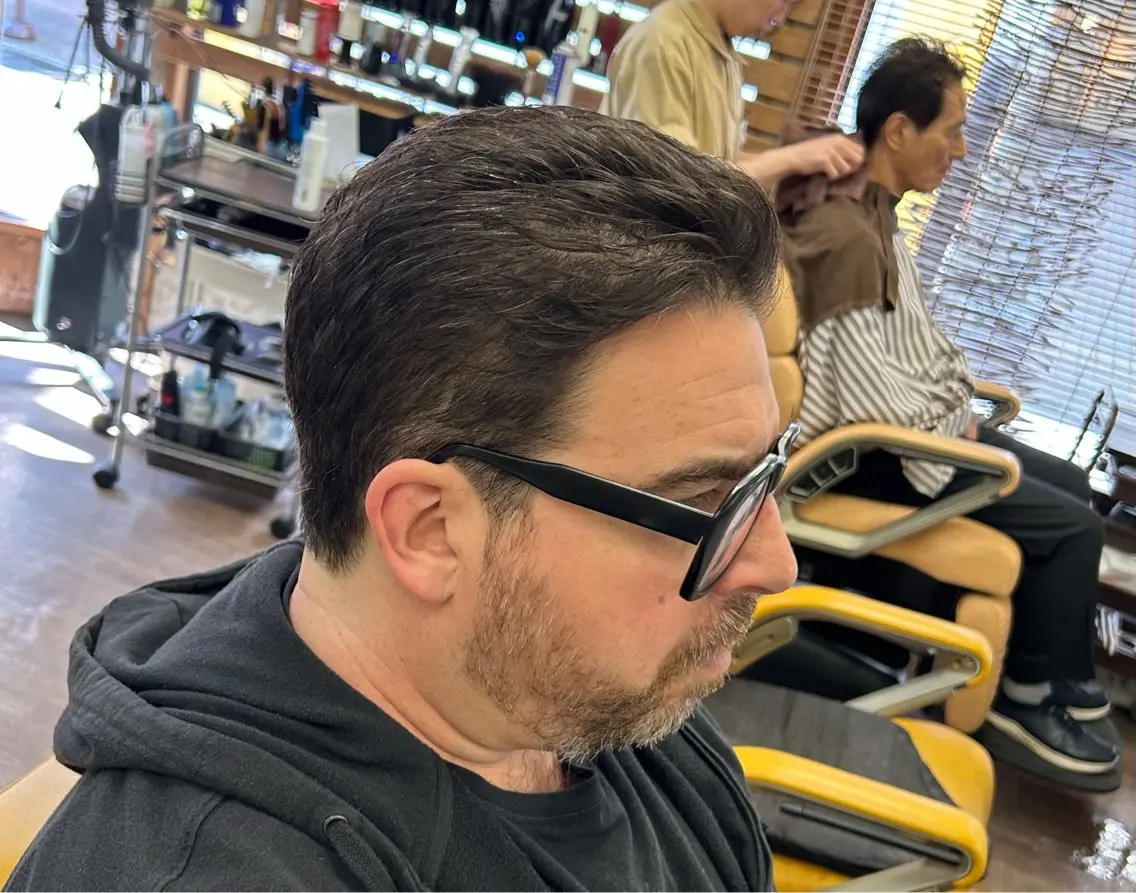 ショート メンズ 刈り上げ 新宿メンズカット✂︎ 能戸蒼生💈のヘアスタイル