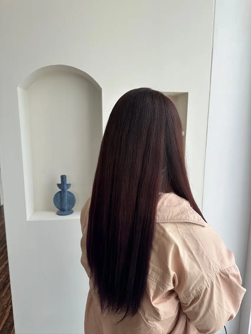 ロング 山際 樹璃のヘアスタイル