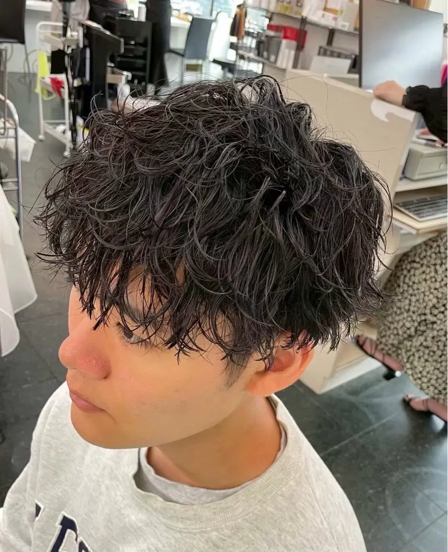 パーマ メンズ ✨似合わせカット カラー✨ミユのヘアスタイル