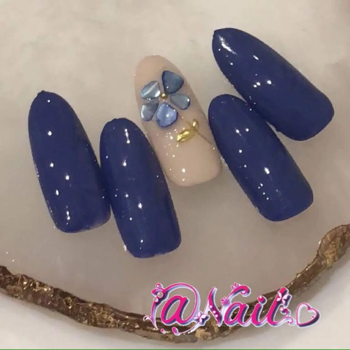 ネイル ネイルチップ 小尾 栞のネイルデザイン