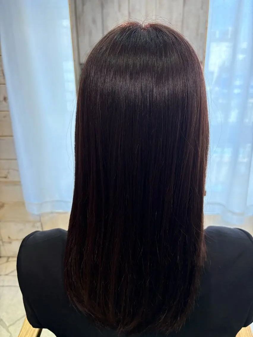 カラー 山本 晴香のヘアスタイル