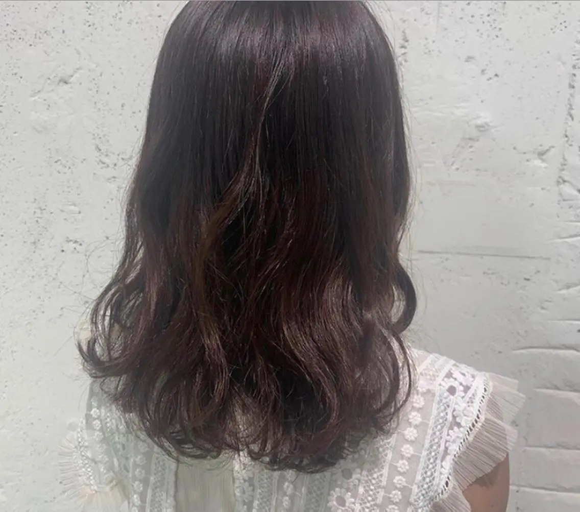 セミロング KAEDE🎀 縮毛矯正&パーマ特化のヘアスタイル