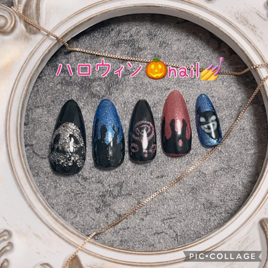 ネイル ゴージャス ハロウィン Will nail salonのネイルデザイン