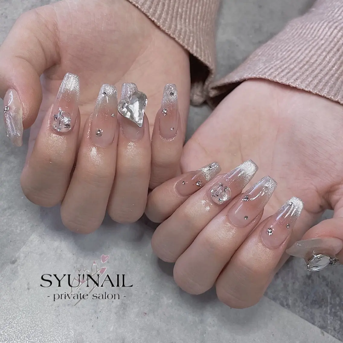 ロング ハンドネイル SYU'NAIL /YUKIのネイルデザイン