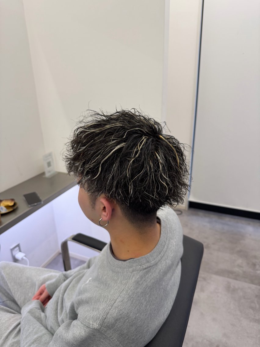 ミディアム メンズ 【メッシュ×パーマ】 ❤️‍🔥Koukiのヘアスタイル