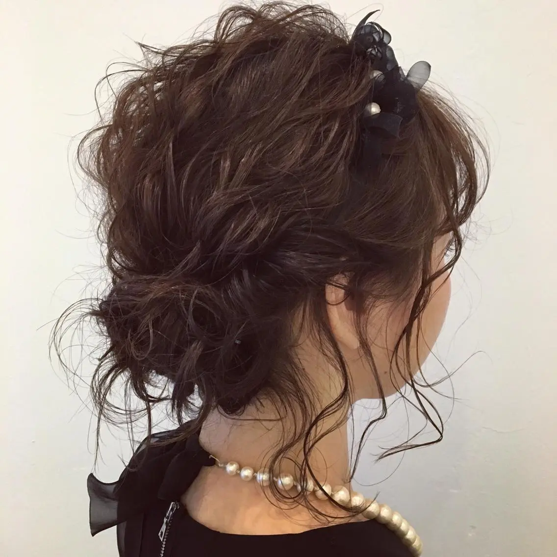 ミディアム ヘアアレンジ Teramura Kaoriのヘアスタイル