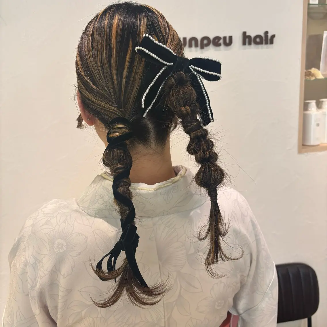 ヘアアレンジ 辻出 綾弥のヘアスタイル
