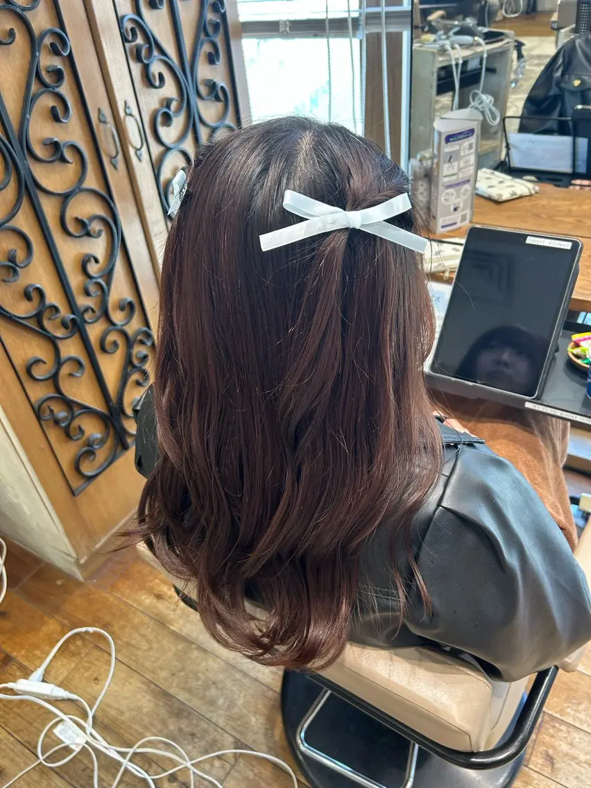 ヘアアレンジ ヘアアレンジ /カラー和田茉日琉のヘアスタイル