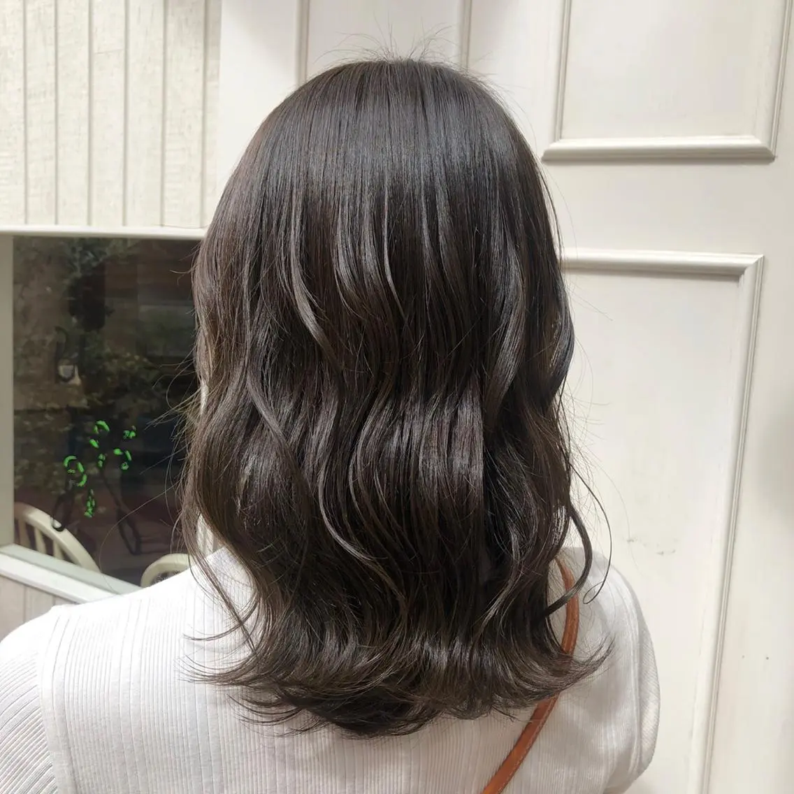 ミディアム カラー グレージュ 🫟Blanco🫟 Color&Careのヘアスタイル
