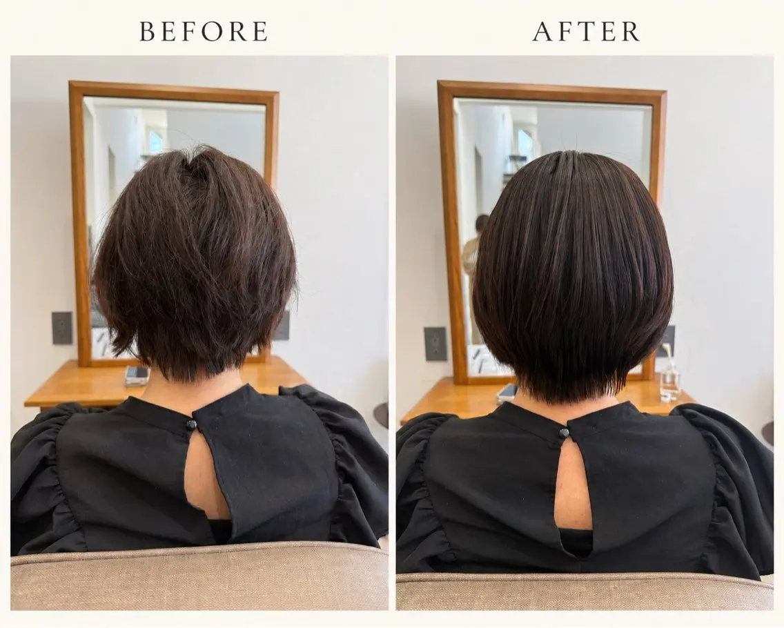 ショート 安田 里奈のヘアスタイル
