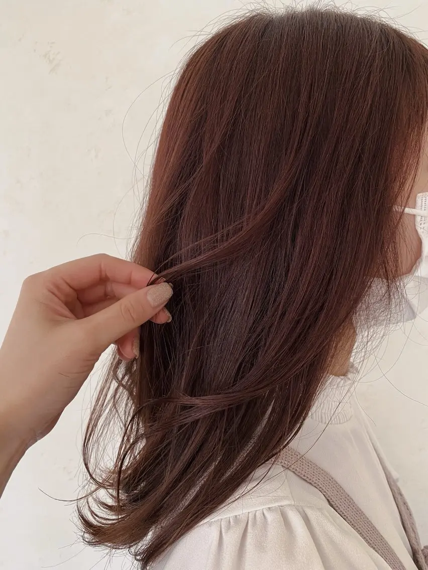 カラー ヘアカラー カラーモデル募集🩰 Amiのヘアスタイル