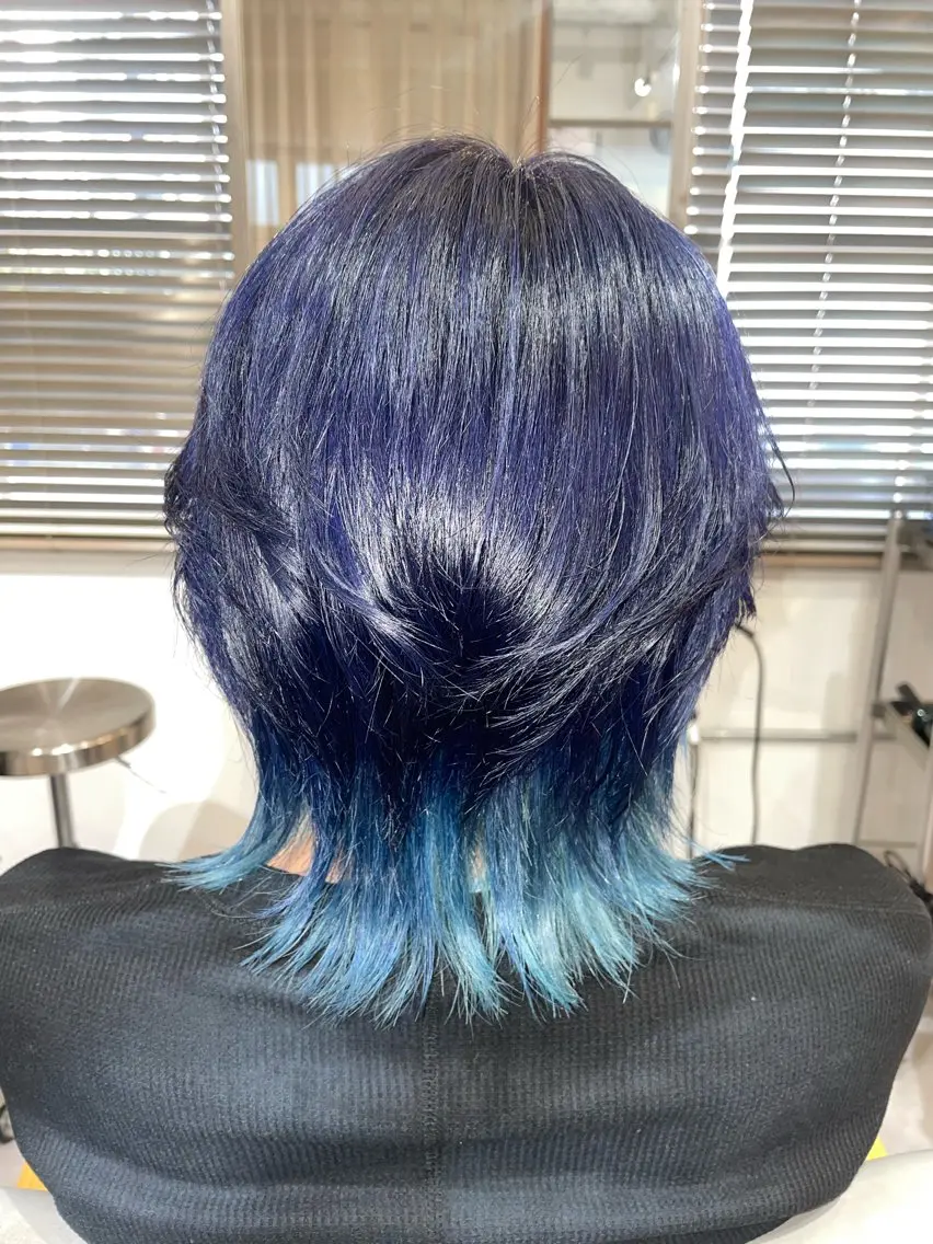 カラー メンズ ヘアカラー 大藤 守遥のヘアスタイル