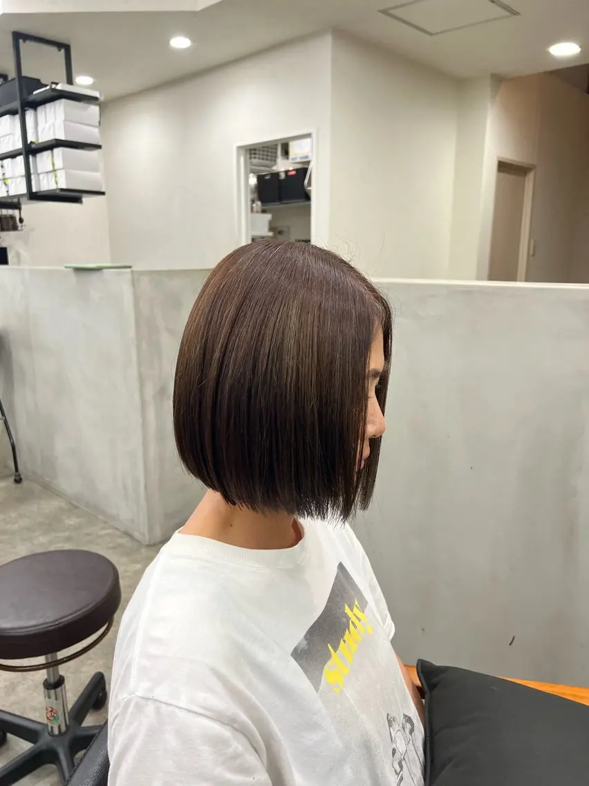 ショート ボブ 中山 琴葉のヘアスタイル