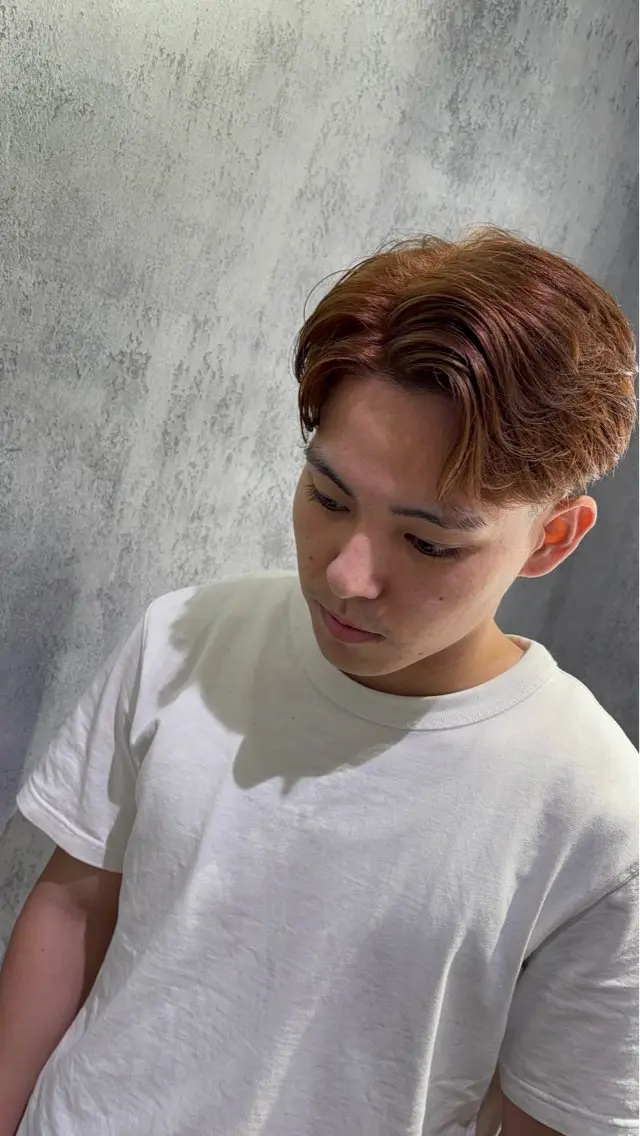 カラー メンズ メンズブリーチ ブリーチ ブリーチなしカラー 🔥メンズカラー職人 🔥音登のヘアスタイル