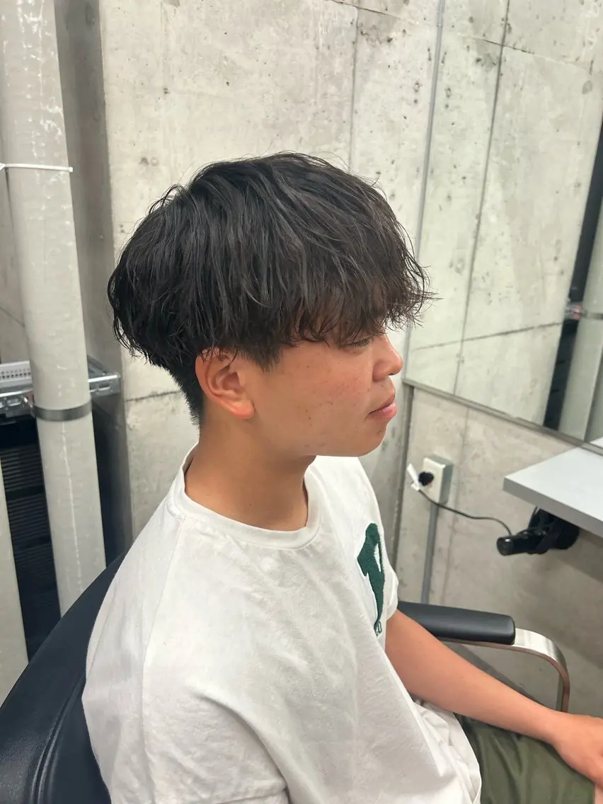パーマ メンズ メンズパーマ スパイラルパーマ 🧡YUNA🧡 メンズ専門のヘアスタイル