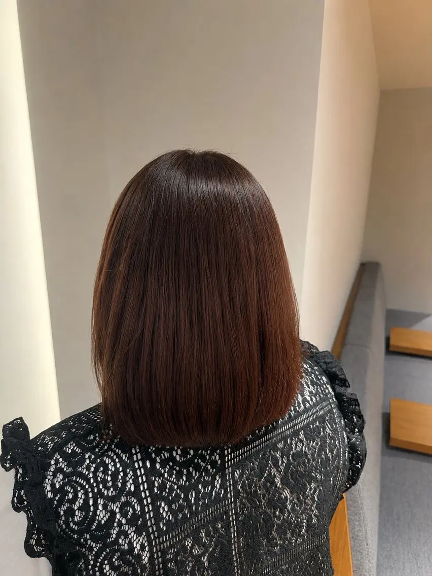 ミディアム ヘアカラー 🫧むとう みずき🫧のヘアスタイル