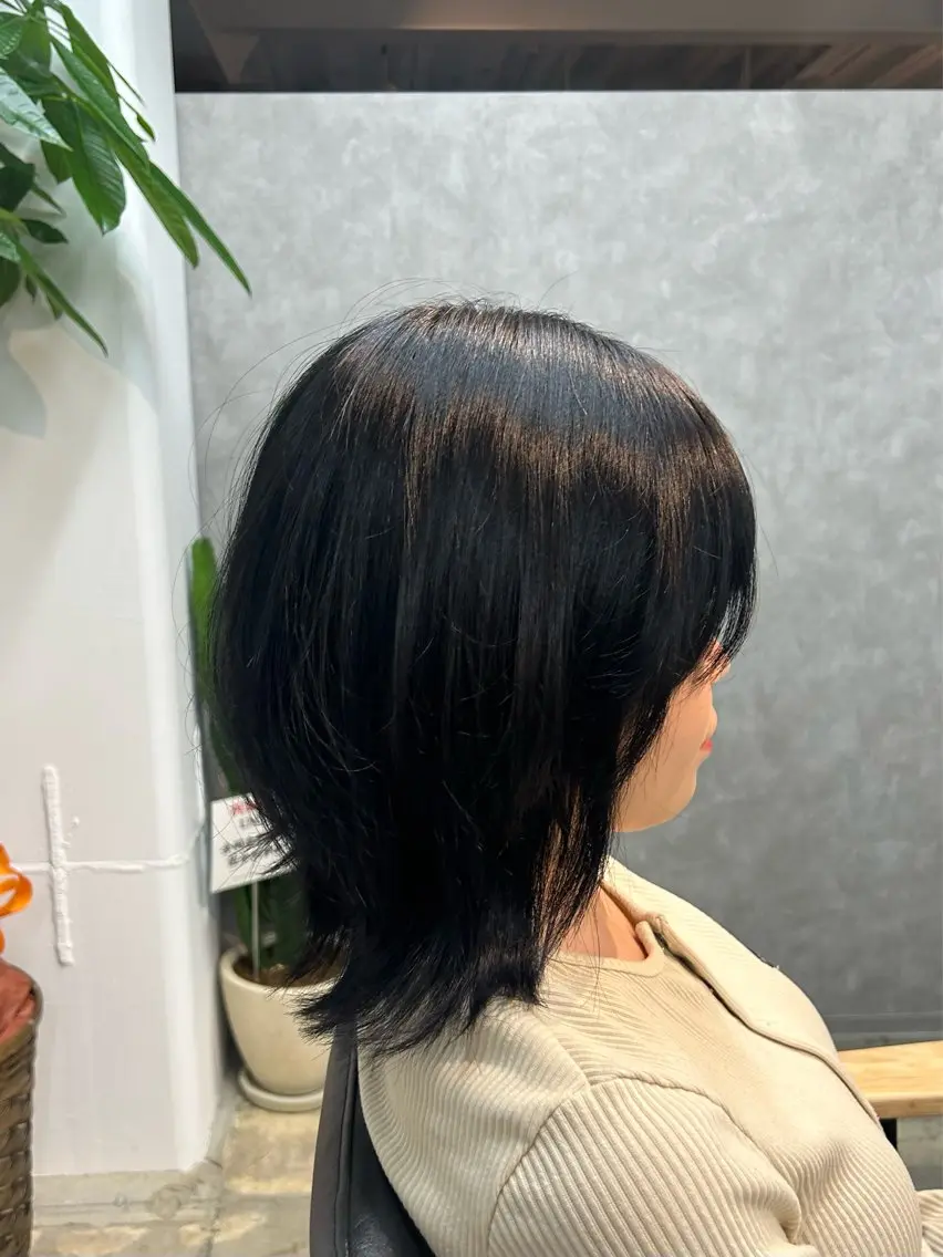 🫧ワンカラー＋クイックトリートメント🫧 ブリーチ、縮毛矯正、黒染め履歴がある方は❌🙅‍♀️💦⚠️補足説明必読⚠️の写真