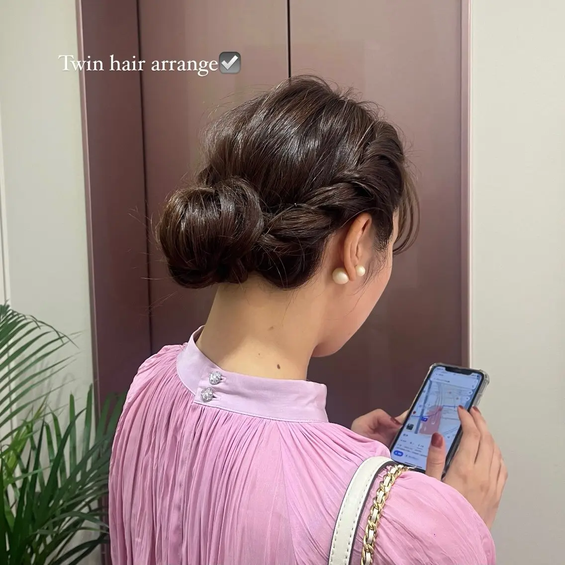 セミロング Mirai/ 艶カラー/暖色カラーのヘアスタイル