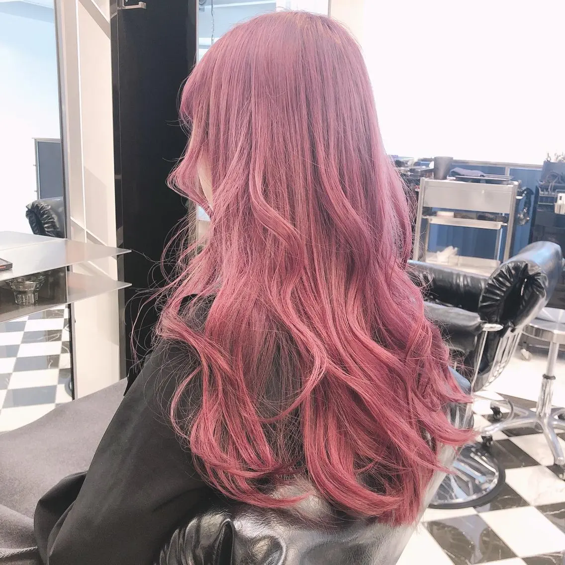 ロング カラー ブリーチ ヘアカラー miyu /トレンド カラー×艶髪のヘアスタイル