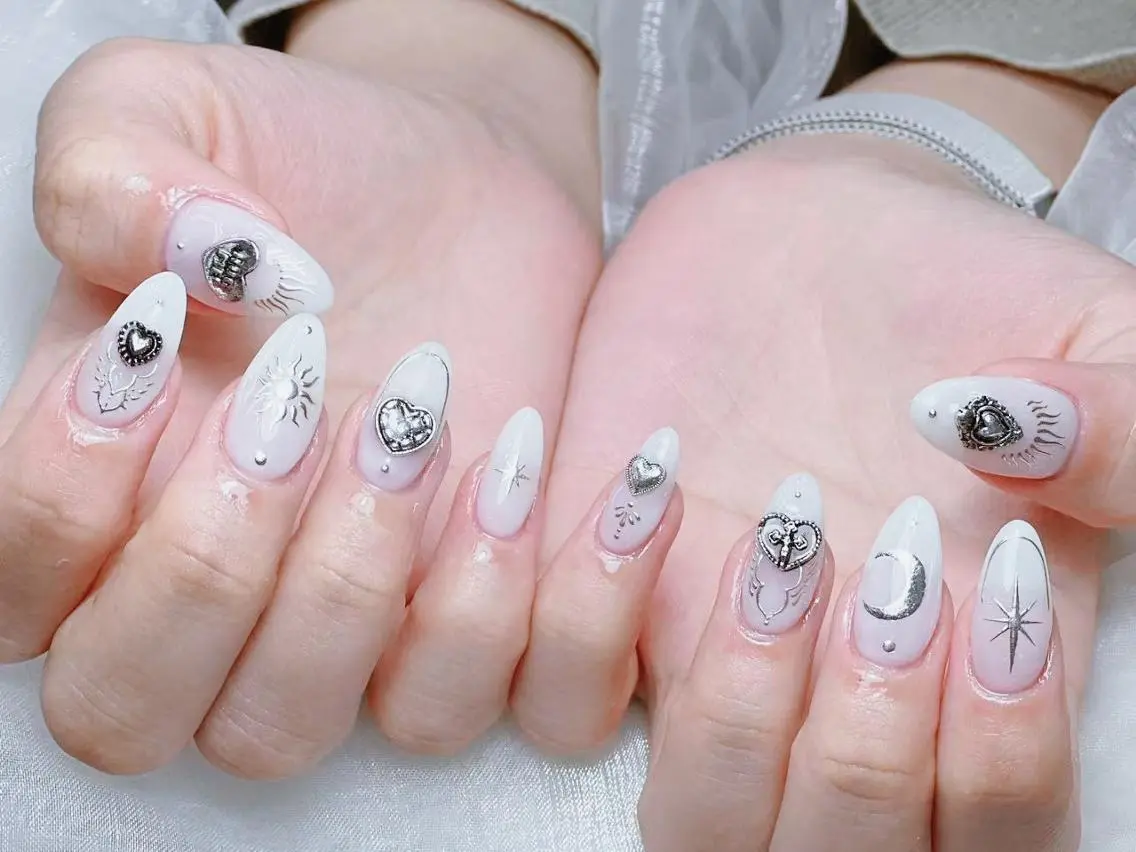 メンズ ネイル ハンドネイル Bloom kabukiのネイルデザイン