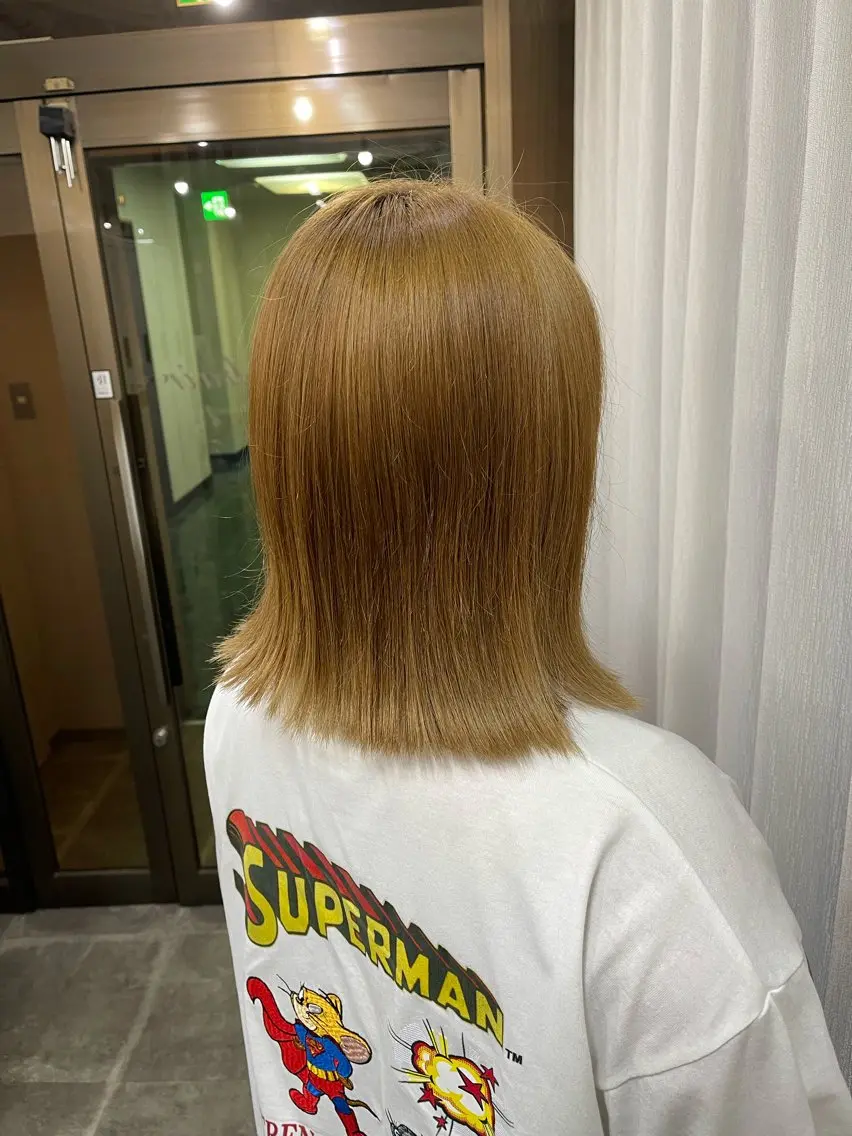ショート 髪質改善 トリートメント トリートメント ダブルカラー/ 髪質改善💎安藤のヘアスタイル