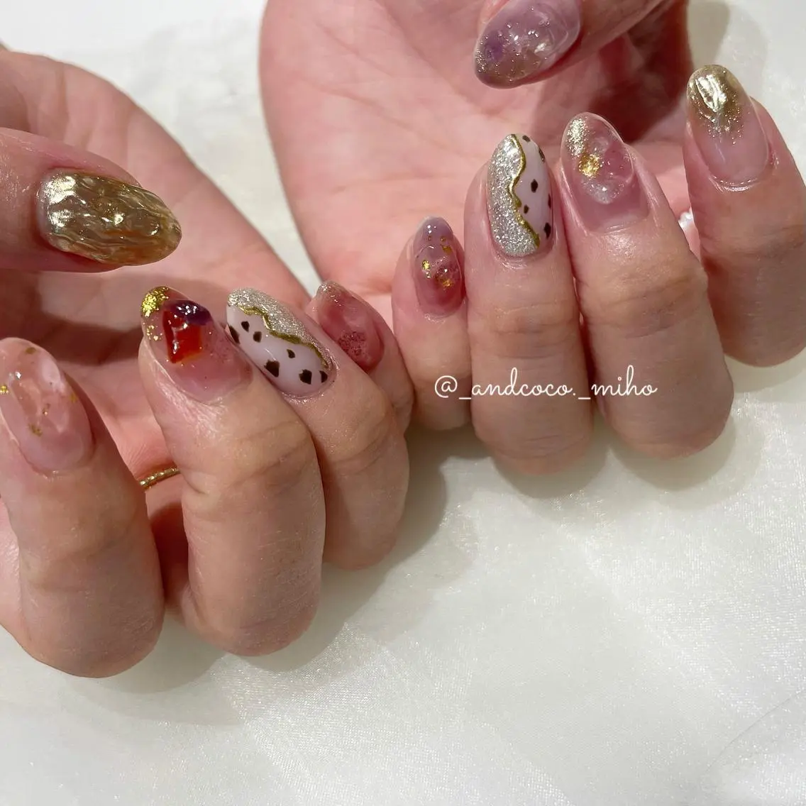 ネイル ハンドネイル Nailist〻 mihoのネイルデザイン