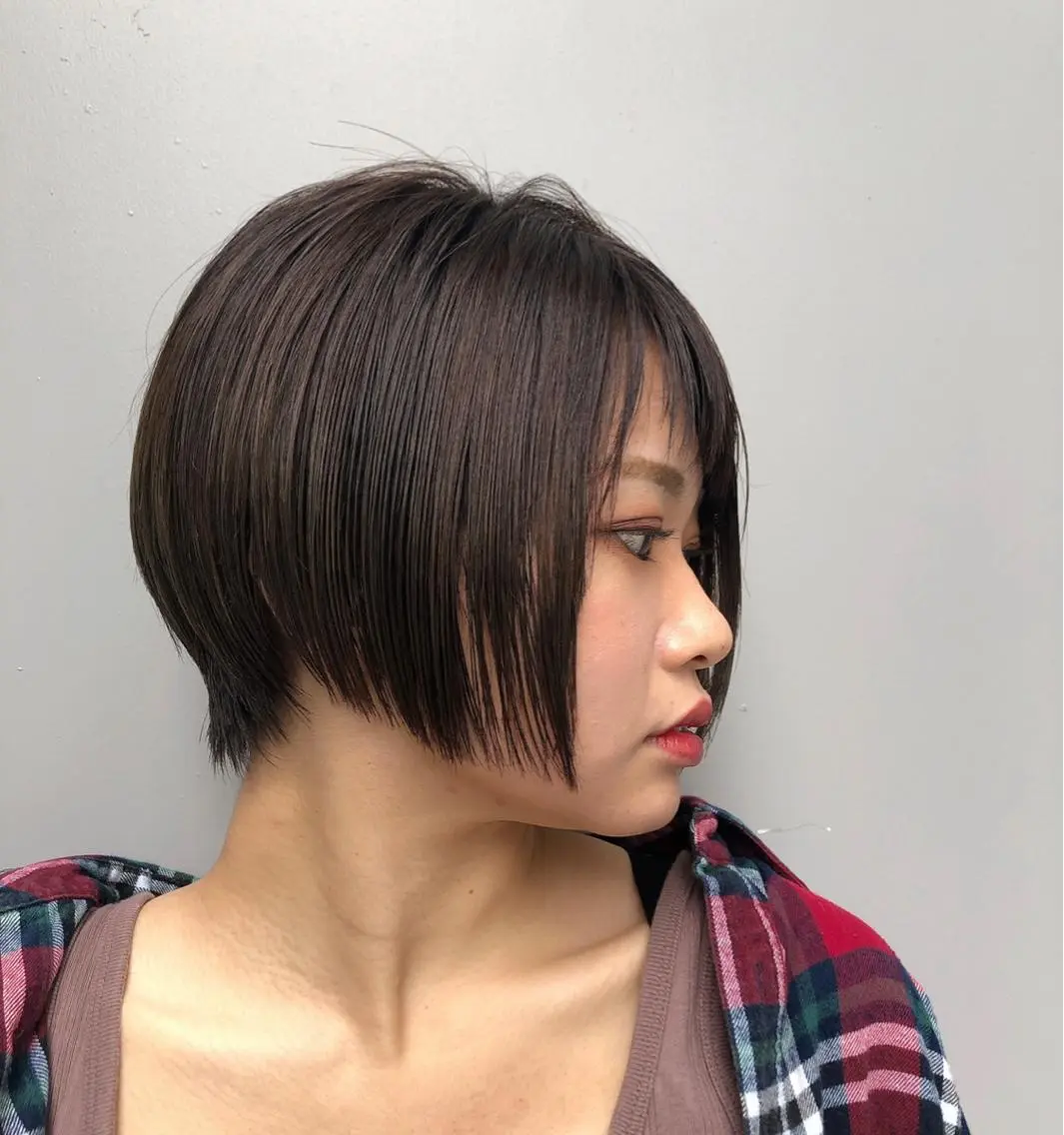 ショート ショートボブ ボブ くびれヘア ショートヘア 愛されヘア♪ 大森春奈のヘアスタイル
