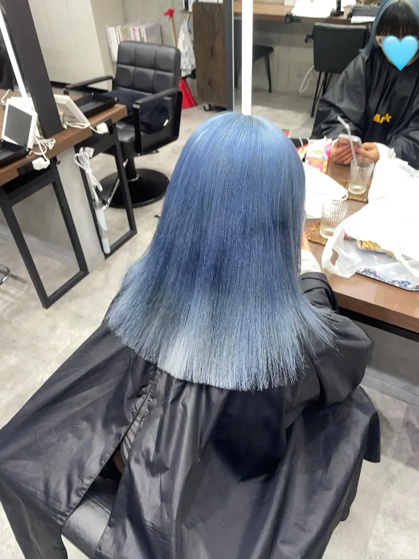 カラー ブリーチ ケアブリーチ ハイトーンカラー ヘアカラー 暖色/ハイトーン/ カラー/HBLのヘアスタイル
