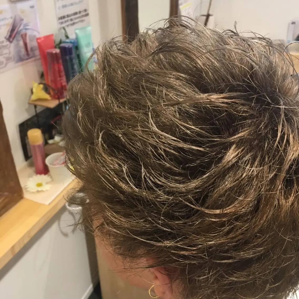 カラー メンズ 髪質改善 十河　勇作のヘアスタイル