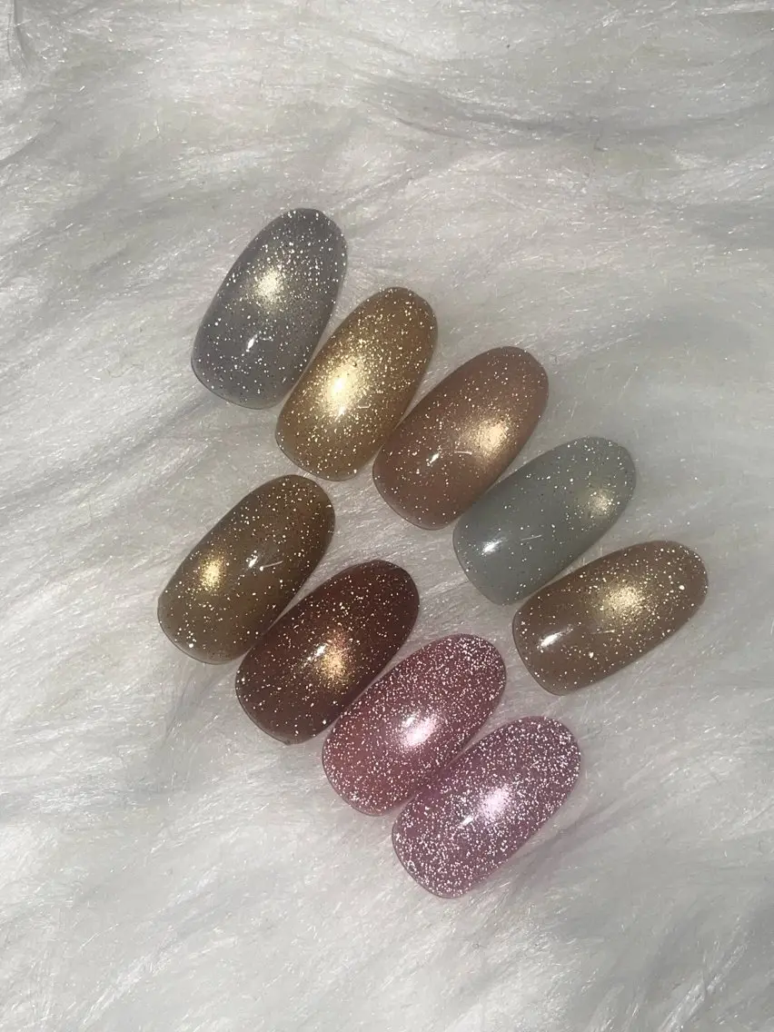 ネイル フラッシュネイル フラッシュマグ ハンドネイル LUNA NAIL ayuのネイルデザイン